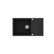 Kép 1/2 - EVIDO Cubo XL 6S compact gránit mosogató, 860 x 500 mm, antracit