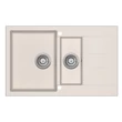 Kép 1/2 - EVIDO Cubo 6S compact gránit mosogató800x500 bézs