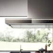 Kép 4/4 - Falmec LUMINA NRS 90 cm sziget páraelszívó, inox / üveg