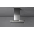 Kép 1/4 - Falmec LUMINA NRS 90 cm fali páraelszívó, inox / fekete üveg