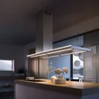 Kép 2/3 - Falmec LUMEN NRS 175 cm sziget páraelszívó, jobbos, inox