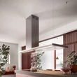 Kép 2/3 - Falmec LUMEN 175 cm sziget páraelszívó, balos, inox