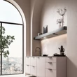 Kép 3/5 - Falmec SHELF 120 cm páraelszívó, kivezetéses változat (motor nélkül), fekete
