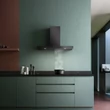 Kép 2/5 - Falmec MERCURIO EVO 90 cm fali páraelszívó, fekete