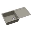 Kép 2/3 - EVIDO Cubo XL 6S gránit mosogató, 1000 x 500 mm, platina