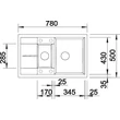 Kép 3/5 - BLANCO METRA 6 S COMPACT antracit exc.