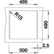 Kép 4/5 - BLANCO DALAGO 5 palaszürke exc.