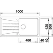 Kép 3/5 - BLANCO SONA XL 6 S kávé exc.n.