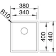 Kép 3/4 - BLANCO CLARON 340-U InFino