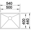 Kép 3/4 - BLANCO ZEROX 500-U InFino