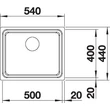 Kép 3/5 - BLANCO ETAGON 500-IF r.m.exc.n. InFino