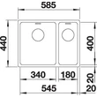 Kép 3/5 - BLANCO ANDANO 340 / 180-IF j. exc.nél In