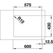 Kép 4/5 - BLANCO ANDANO 340 / 180-IF j. exc.nél In
