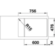 Kép 4/5 - BLANCO LANTOS XL 6S-IF Compact exc.