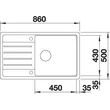 Kép 3/5 - BLANCO LEGRA XL 6 S antracit exc.n.