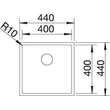 Kép 3/4 - BLANCO CLARON 400-IF DX