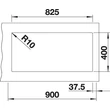 Kép 4/5 - BLANCO SUBLINE 480 / 320-U kávé e.n.