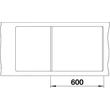 Kép 4/5 - BLANCO ZENAR XL 6S-F DGP antracit fa ta