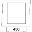Kép 4/5 - BLANCO DALAGO 45-F fekete exc., SZINTBE ÉPÍTÉS