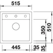 Kép 3/5 - BLANCO DALAGO 5 fekete exc.