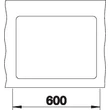 Kép 4/5 - BLANCO SUBLINE 340 / 160-F fekete e.n., SZINTBE ÉPÍTÉS