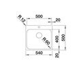 Kép 3/5 - BLANCO SUPRA 500-IF / A fényezett exc.nélk.R12