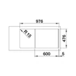 Kép 4/5 - BLANCO LANTOS II 6S-IF rm.mos.exc.tart.(526628 mos + 217492 lef)