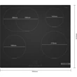 Kép 4/5 - Bosch PIF61ABB5E, Induction hob