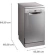 Kép 4/8 - Bosch SPS2HKI55E, free-standing dishwasher