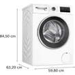 Kép 7/8 - Bosch WAN2826NBY, Elöltöltős mosógép