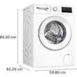 Kép 6/8 - Bosch WAN2829NBY, Elöltöltős mosógép