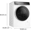 Kép 5/8 - Bosch WGB266A4BY, Elöltöltős mosógép