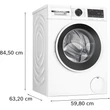 Kép 5/8 - Bosch WGG2540NBY, Elöltöltős mosógép
