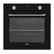 Kép 1/3 - EVIDO LEVEL 60B multifunkciós sütő, fekete / inox