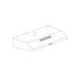 Kép 3/3 - EVIDO DUALFLOW 50X hagyományos páraelszívó, 50 cm, inox