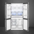Kép 2/2 - SMEG SZABANONÁLLÓ HŰTŐ ÉS FAGYASZTÓ, 90,8x182 cm, E energiaosztály, külső LED kijelző, inox