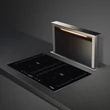 Kép 2/3 - SMEG PULTBA SÜLLYESZTHETŐ PÁRAELSZÍVÓ, Universal design, 60 cm, inox készülékház, fekete