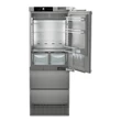 Kép 2/7 - Liebherr Integrálható hűtő-fagyasztó-kombináció BioFresh-sel és NoFrost-tal