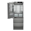 Kép 2/3 - Liebherr ECBNe 7871 Integrálható hűtő-fagyasztó-kombináció BioFresh-sel és NoFrost-tal