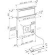 Kép 2/6 - Sirius - Páraelszívó S-DD2 TC/L EM 118 fekete üveg/inox motor nélkül