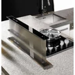 Kép 4/6 - Sirius - Páraelszívó S-DD2 TC/L EM 118 fekete üveg/inox motor nélkül