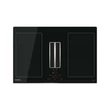 Kép 4/7 - NODOR - NorCoock IS-N7220 BK indukciós főzőlap beépített elszívóval + plazma filter QUADRA 800 R