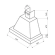 Kép 2/3 - Kdesign - Páraelszívó AISHA 120 T500