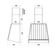 Kép 2/3 - Kdesign - Páraelszívó MASK 80 T600 - Titánium