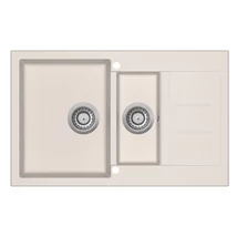 EVIDO Cubo 6S compact gránit mosogató800x500 bézs