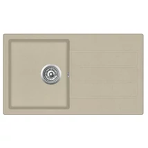 EVIDO Easy 45S gránit mosogató, 760 x 440 mm, bézs