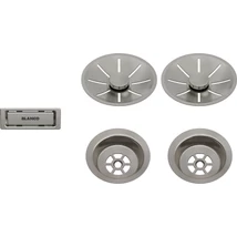 BLANCO InFino szett satin platinum 2 med.