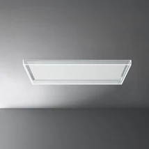 Falmec ALBA 120 cm mennyezeti páraelszívó, fehér / üveg (motor nélkül)