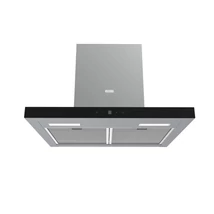 EVIDO LINE 60B fali páraelszívó, 60 cm, érintőszenzor, fekete üveg / inox