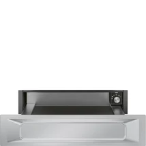 SMEG EDÉNYMELEGÍTŐ FIÓK, Victoria design, 15 cm, inox